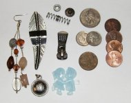 Union Park 11 29 2011 4 mems 2 dimes 1 qtr zipper pull 2 earrings 1 pendant 1 spring 1 snap 1 gr.jpg