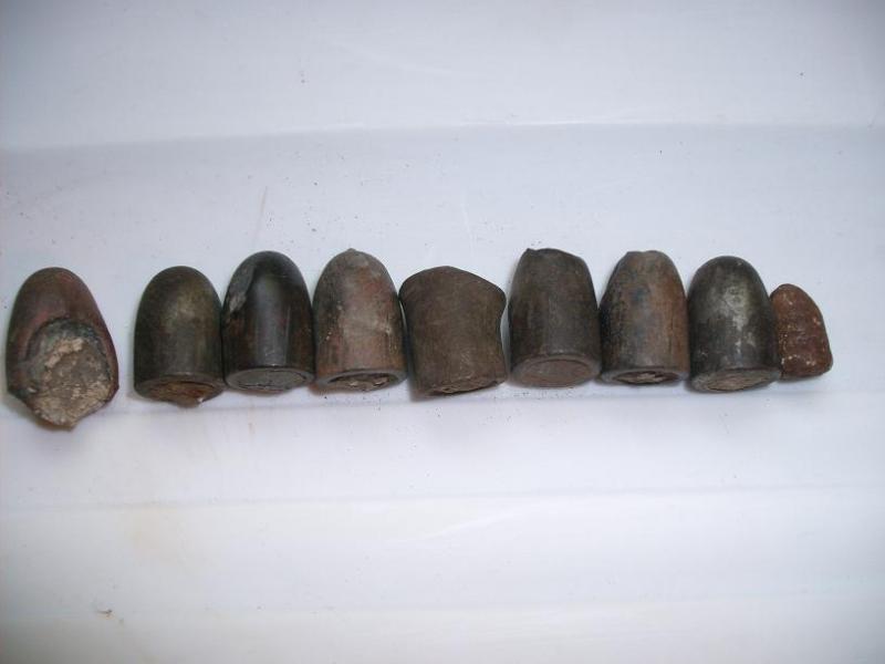 Lead identification old bullet Pictures to