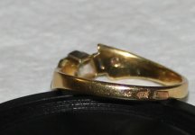 Ring stamped on outside clearance
