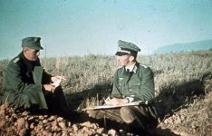 german army Zugfuhrer & Kompaniechef, Kalmyk steppe, 1942.jpg