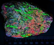 Sphalerite,Willemite, and calcite(veins), top, Sterling Hill Mine, Ogdensberg, Sussex Co., New...jpg